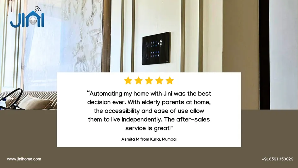 5-star review from Asmita M, Kurla, Mumbai