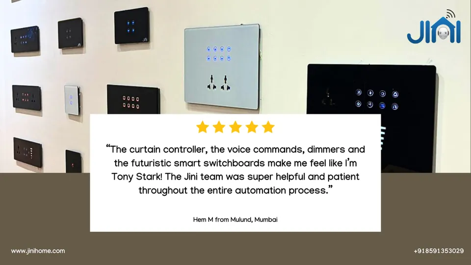 5-star review from Hem M, Mulund, Mumbai
