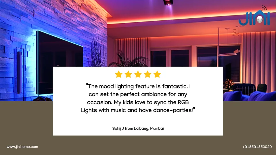 5-star review from Sahij J, Lalbaug, Mumbai