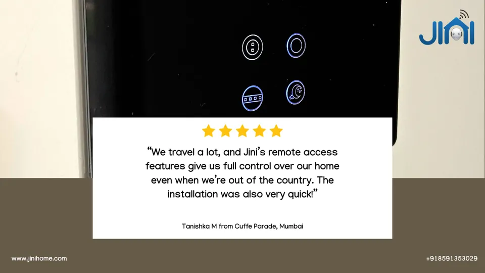 5-star review from Tanishka M, Cuffe Parade, Mumbai