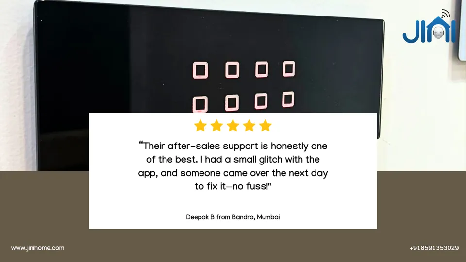 5-star review from Deepak B, Bandra, Mumbai